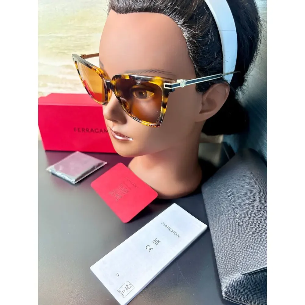NWT - Salvatore Ferragamo Butterfly Sunglasses SF2036S